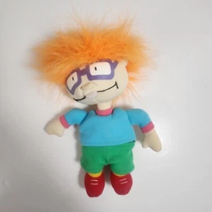 Chuckie Rugrats Nickelodeon 6 Inch Doll 1997 Applause Plush Stuffed Animal Toy - Picture 1 of 16