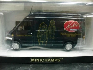 WOW EXTREMELY RARE Mercedes Sprinter 308CDi Del Van Nobis 1:43 Minichamps-Spark - Picture 1 of 5