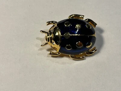 Bijoux Broche Scarabée en Plaqué OR (113-5/A2-29) - Photo 1/3