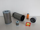 Filtro - Set (Medio) Per Hitachi Zx 18-3 Zaxis Con Motore 3Tnv70 Da Anno 2010