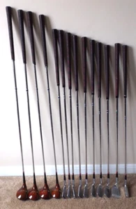 Wilson Sam Snead Blue Ridge 2-SW Iron Set , Putter & 1 , 2 , 3 & 4 Wood Set. - Picture 1 of 11