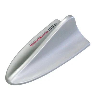 LD2H Gps-Fin Spoiler Simulazione Di Antenna Satellitare - Argento - Immagine 1 di 4