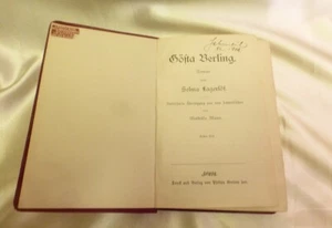 Gösta Berling Selma Lagerlöf 1920er-1940er Altdeutsche Schrift Reclam Leder - Bild 1 von 6