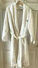 Linum Home Textiles 100% Cotton Men's "Groom" White Robe Size S/M NWOT