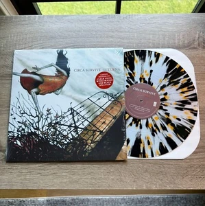 *NEW* Circa Survive "Juturna" Clear w/ Orange & Black Splatter vinyl record LP! - Picture 1 of 2