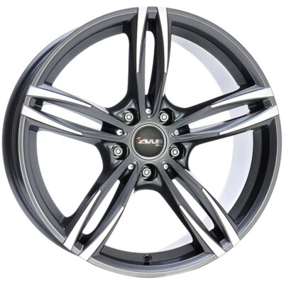 LLANTAS AVUS AC-MB3 PARA BMW SERIE 3 CABRIO 8.5X18 5X120 ANTHRACITE POLISHE 2TJ - Imagen 1 de 4