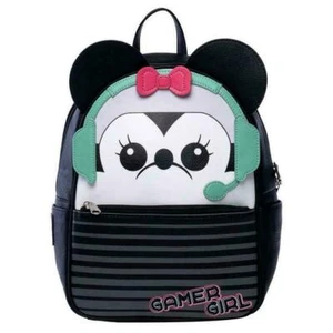 Loungefly Disney Minnie Mouse Gamer Girl Mini Backpack - Picture 1 of 1