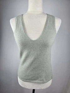 Neu mit Etikett! EXPRESS Größe Small hellgrünes weiches Strick-Tanktop/Pullover-Weste für Damen - Bild 1 von 2