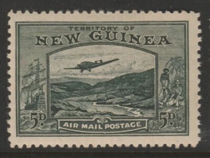New Guinea MINT sg218 1939 Air 5d deep green - Picture 1 of 2