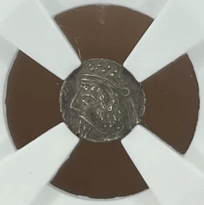 Kapat AR Opol Silver Ancient Persian Coin 1st Century AD, NGC Choice AU - Picture 1 of 5