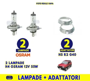 Lampadine H4 per Panda Young Luci 55W 12V adattatore convertitore H5 OSRAM kit - Foto 1 di 6
