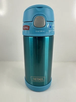 NUEVO Termo FUNtainer Botella Aislada 12oz/355ml — Verde azulado/azul F4019TL6 Foto 1 de 4