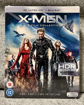 X-MEN X2 X-MEN THE LAST STAND 3-FILM COLLECTION 4K Blu-ray SLIPCASE DIGIPACK NEW - Image 1 of 4