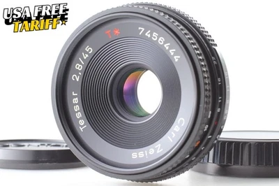 ⏯️[ N MINT+ ] Contax Carl Zeiss T* Tessar 45mm f2.8 MMJ Pancake Lens From JAPAN - Image 1 of 4