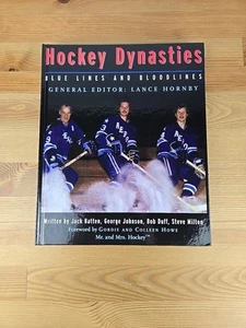 Hockey Dynasties: Blue Lines and Bloodlines Hardcover,Illustrated - Picture 1 of 9