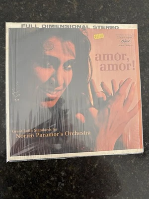 NORRIE PARAMOR’S ORCHESTRA” GREAT LATIN MUSIC AMOR AMOR ! “ CAPITOL REC/VG+ - Image 1 of 4