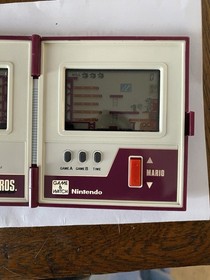 NINTENDO GAME AND WATCH MW-56 MULTI-SCREEN MARIO BROS. MADE IN JAPAN 1983.tested