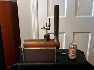 Große PM Research Kupferkessel Dampfmaschine Modell Lm - Bild 1 von 18