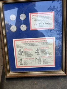 Antico/Impero Romano/Gallieno Argento-Antonino, SET DI QUATTRO MONETE 253-268 - Foto 1 di 4