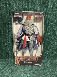 Pirates Of The Caribbean 12” Davy Jones Action Figure Cutlass Walking Stick 2006 - Picture 1 of 5