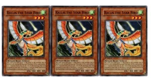 Yugioh - 3X Rallis el Pájaro Estrella - Común - 1a Edición - POTD-EN007 - Casi Como Nuevo - Imagen 1 de 1