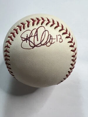 Autógrafo de béisbol firmado por Tony Clark 13 Rawlings OML Detroit Tigers Foto 1 de 4