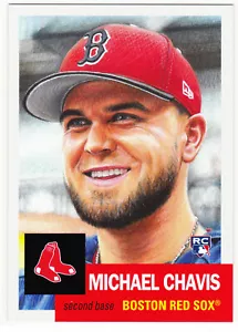 Michael Chavis Boston Red Sox Rookie 2019 Topps 1953 Living Set 203 Week 68 RC - Picture 1 of 2