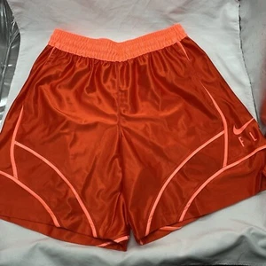 Nike Damen Swoosh Fly Crossover Basketball Shorts orange Größe Medium neu mit Etikett - Bild 1 von 7