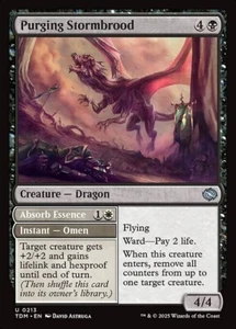 *MtG: 4x Purging Stormbrood // Absorb Essence - Tarkir: Dragonstorm UC magicman* - Bild 1 von 1