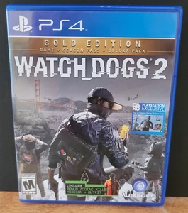 Watch Dogs 2: Gold Edition (Sony PlayStation 4, 2016) PS4  - Picture 1 of 3