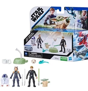 DISNEY STAR WARS Mission Fleet Grogus Training Adventure NIB Hasbro R2-D2 Ahsoka - Picture 1 of 6
