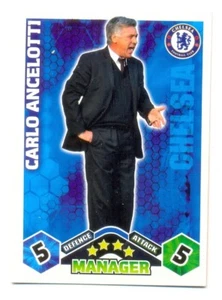 2009-2010 TOPPS MATCH ATTAX Club Manager - Chelsea - Carlo Ancelotti - Picture 1 of 2