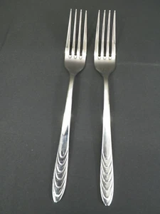 Reserve By Libbey Caparica 950 027 18/10 Stainless 8 inch Forks Set of 2 - Picture 1 of 5