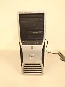 Dell Precision T3400 Quad Core 2 4GB Ram Windows 7 Pro 150GB HDD PARTS/REPAIR - Picture 1 of 5