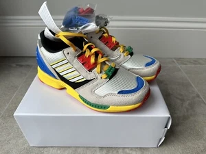 Adidas ZX 8000 Lego A-ZX Series 2020 UK5 FZ3482 White BNIB - Picture 1 of 9