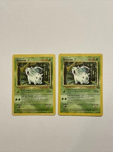 2 NIDORAN - Jungle Set - 57/64 - Common - Pokemon Cards - Picture 1 of 6