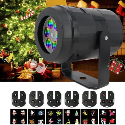 Christmas Snowflake Projector Light LED Laser Outdoor Lamp Xmas Gift Party Decor - Image 1 of 4
