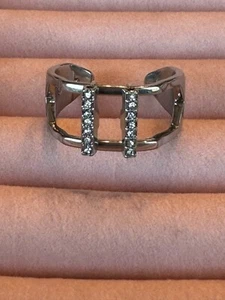 Keep Collective Pave Ring SILVER color NEW In Box - Picture 1 of 8