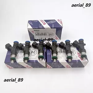 6PCS OEM 0280158007 Fuel Injectors For 12-19 Nissan NV1500/2500/3500 4.0L V6 - Picture 1 of 7