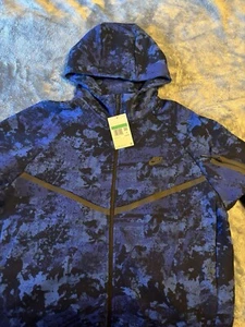 nike tech windrunner hoodie Camo - Picture 1 of 8