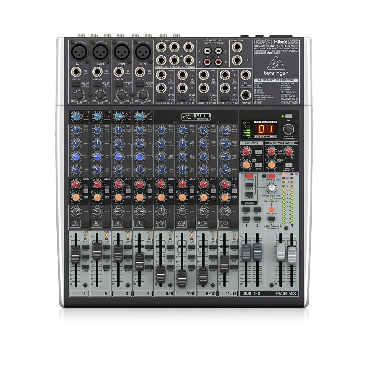 【美品】Behringer XENYX QX1622USB & ULM202 Behringer | Product | QX1622USB