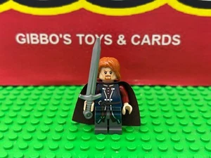 LEGO BOROMIR + sword minifigure LOTR/HOBBIT set 9473 figure lor014 - Picture 1 of 2