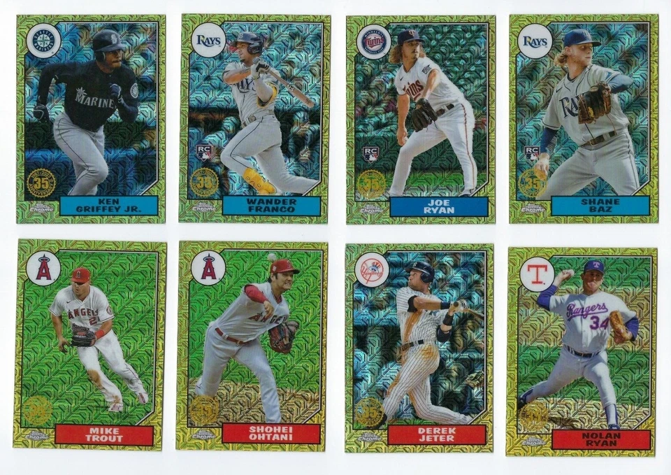 1987 Topps CHROME SILVER PACK Mojo Complete Your Set 2022 Series 2 You U Pick - Image 1 of 1