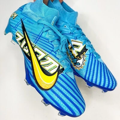 Nike Mercurial Zoom Superfly 9 Elite Mbappe FG DO9342-400 US 9.5 UK 8.5 EUR 43 - Immagine 1 di 4