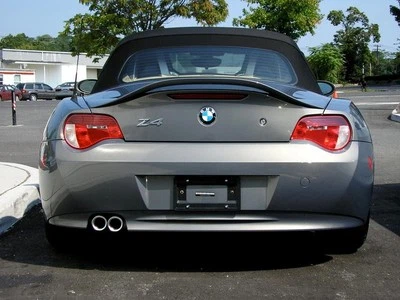 Spoiler For BMW Z4 Convertible  2003-2008  Factory Style Rear Unpainted Primer - Image 1 of 4