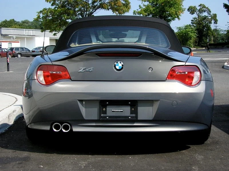 Spoiler For BMW Z4 Convertible  2003-2008  Factory Style Rear Unpainted Primer - Image 1 of 4