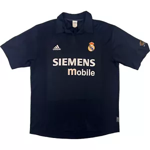 Adidas Real Madrid 2001-02 ""Ronaldo 11" Auswärtsshirt XL schwarz - Bild 1 von 9