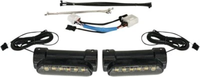 LED protectores de motor Custom Dynamics negro dinámico ámbar/blanco (CD-CB-AW-HD-B) Foto 1 de 2