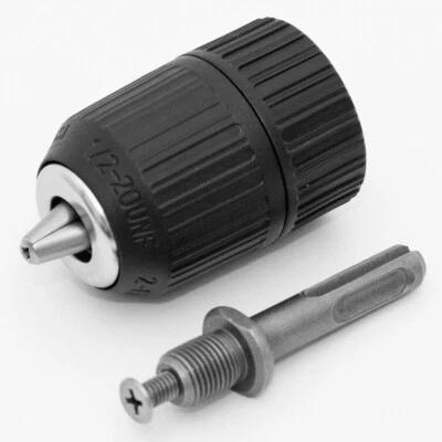 Schnellspannbohrfutter 2-13 mm mit SDS-Plus Adapter Bohrmaschine Zubehör - Bild 1 von 4
