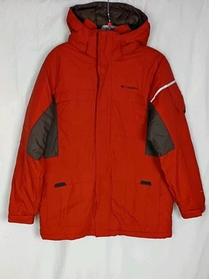 Columbia Unisex Talla 14/16 Naranja Cremallera Chaqueta Omni Shield Jóvenes Niños   Foto 1 de 4